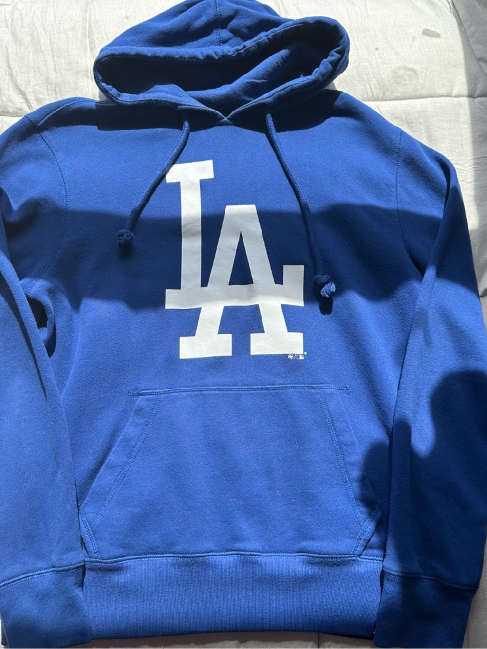 47 Royal Blue LA Logo Men's Hoodie Sweatshirt